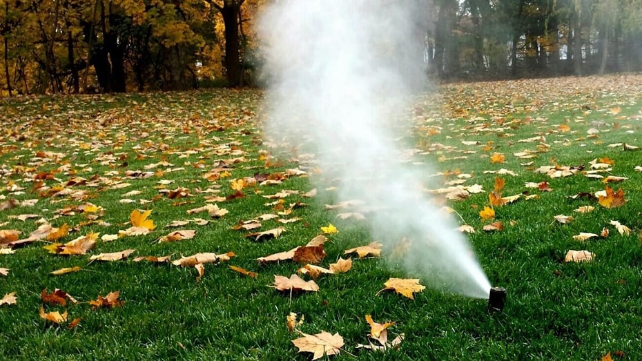 Why winterize your sprinkler system?